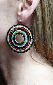 BO Africa Noir Doré Rouge Camel Bleu